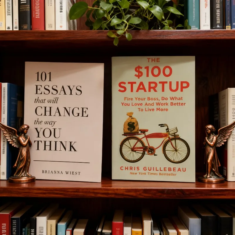 

《101 Essays that will Change the way You Think》+《The $100 Startup》101 Mind Changing Essays and The 100 Dollar Startup Blueprint
