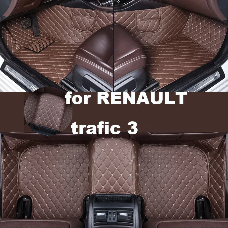 

Autohome Car Floor Mats For RENAULT Trafic 3 2014-2020 Year Upgraded Version Foot Coche Accessories Carpetscustomized