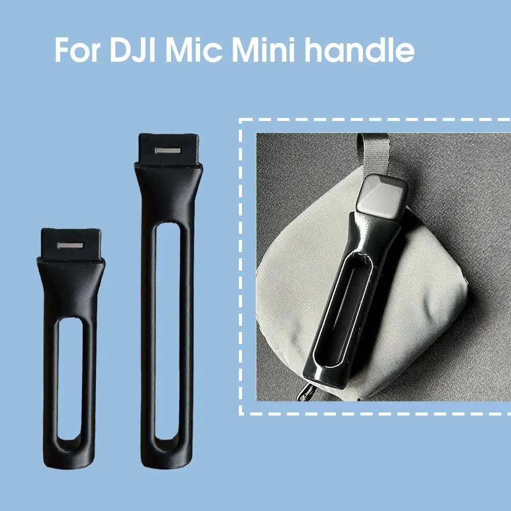 DJI MIC Mini, 마이크 핸드 헬드 어댑터 핸들 어댑터, 무선 마이크 확장 Ha I9E3 용 무선 인터뷰 마이크 어댑터