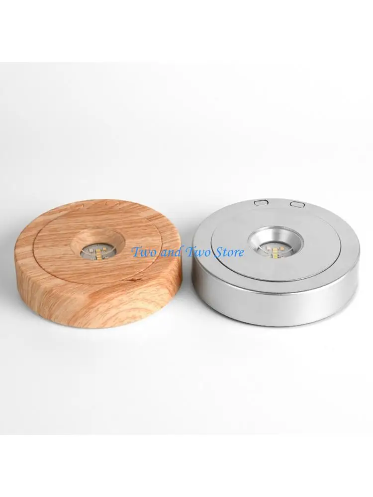 HX6F Adjustable Speed Rotating Light Stand 360 Degree Display Base Rotating Display