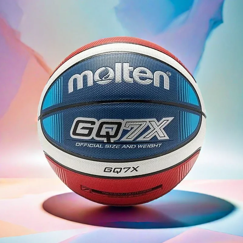 Molten GQ7X High Quality Official Size 7 Basketball Competition Basketball Standard Ball Men's Women's Training Ball Team