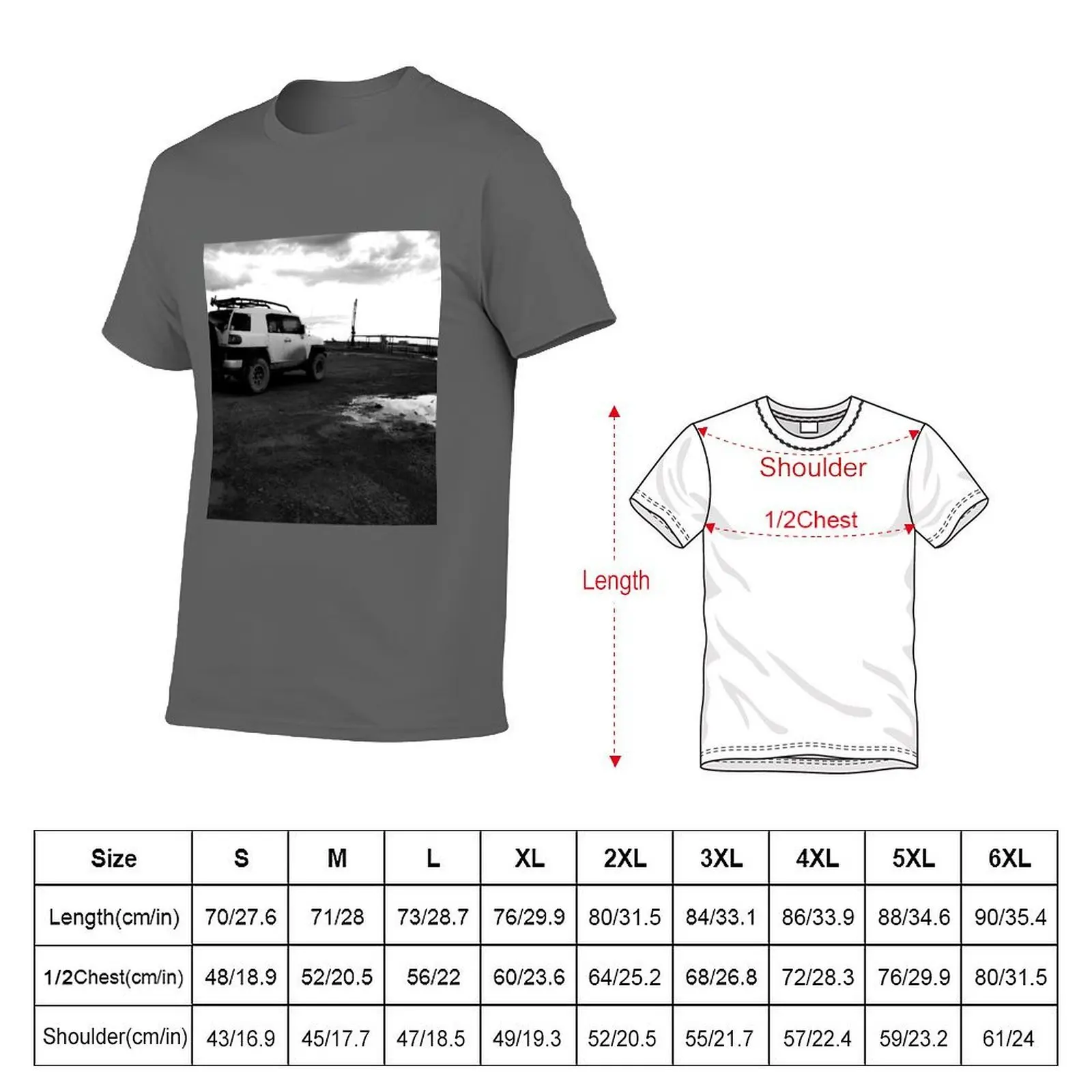 FJ Dirt Road Throwback T-Shirt t shirts for man pack cotton anime t shirts oversize T-Shirt