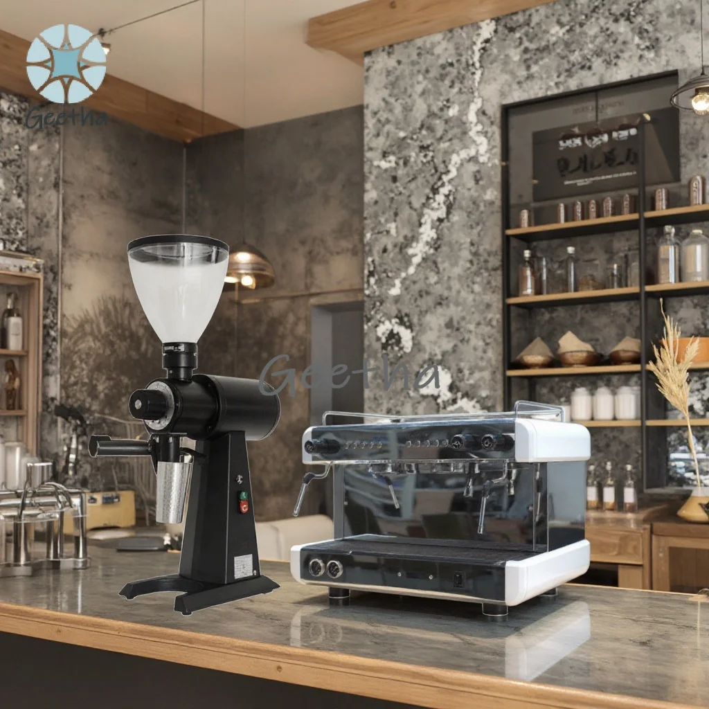 Multifunctional 110V Semi Automatic E61 2 Group Commercial Coffee Maker Cappuccino Espresso Coffee Machine for Shops