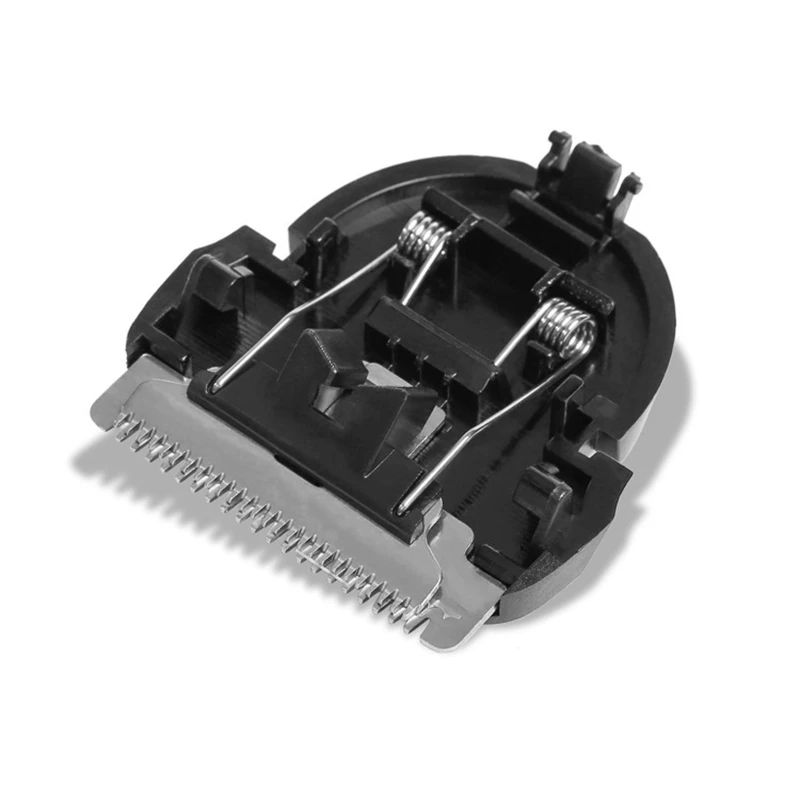 Cabezal de corte de pelo para peluquero, negro, para Philips QC5130, QC5115, QC5120, QC5125, 5135