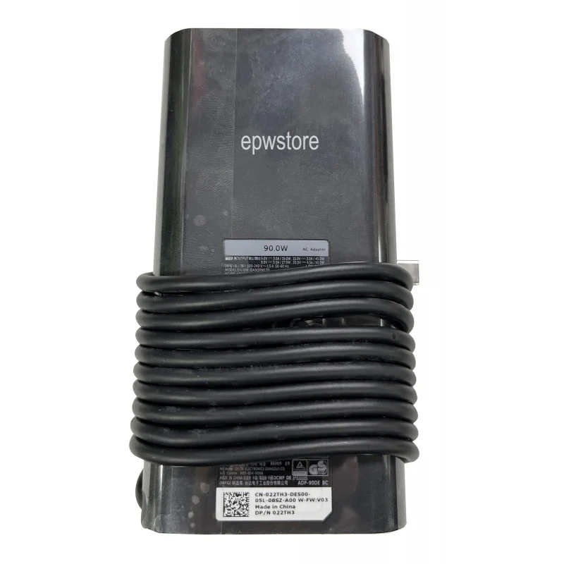 

90W 20V 4.5A type-C USB AC Adapter Charger For Dell Latitude 7400 7400 2-In-1