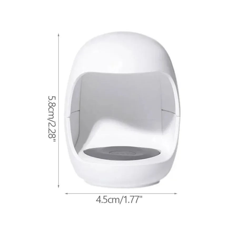 مصباح أظافر صغير LED بالأشعة فوق البنفسجية بقدرة 6 وات - مجفف أظافر جل USB محمول، ضوء مانيكير سريع الجفاف للمنزل والسفر