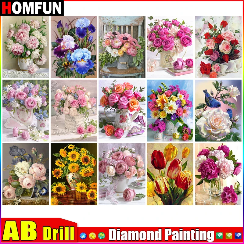 HOMFUN AB Diamond Painting 