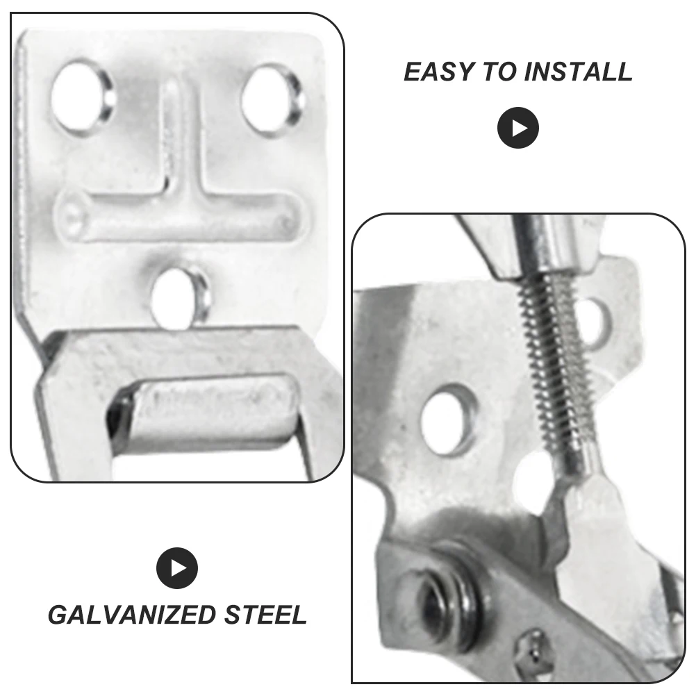 

8pcs Beehive Galvanized Steel Latch for Toggle Pull Farm Tools Beekeeping Hive Locker For Beehive Parts
