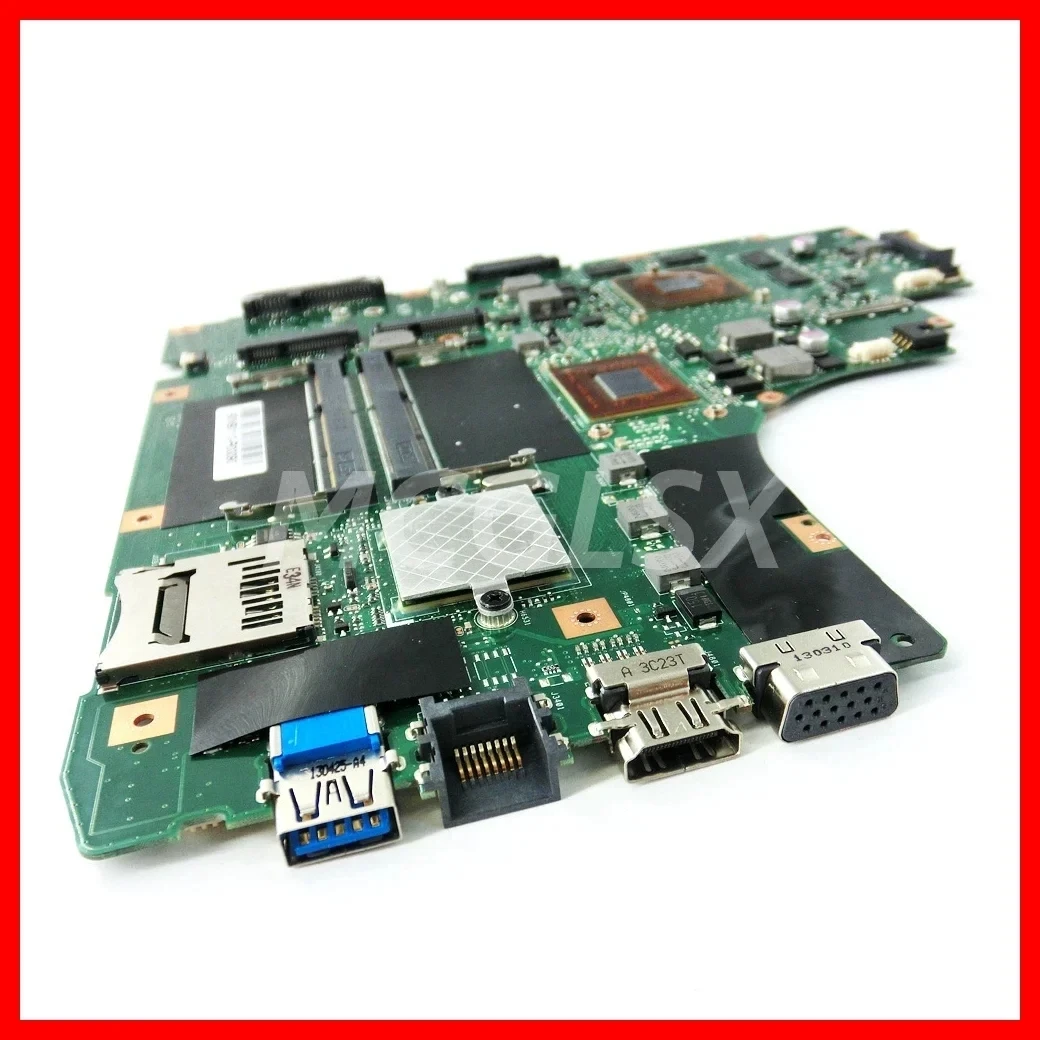 Placa-Mãe K46CM para Notebook ASUS A46C K46C K46CA K46CB K46CM com CPU i7-3517U e GPU GT635M-V2G 100% Testada e Aprovada