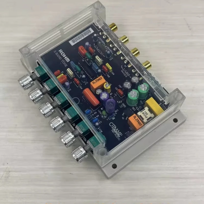 Ultra DSP Audiophile Preamplifier Board 5 Band HiFi Graphic Equalizer Precision Sound Tuning Circuit Board