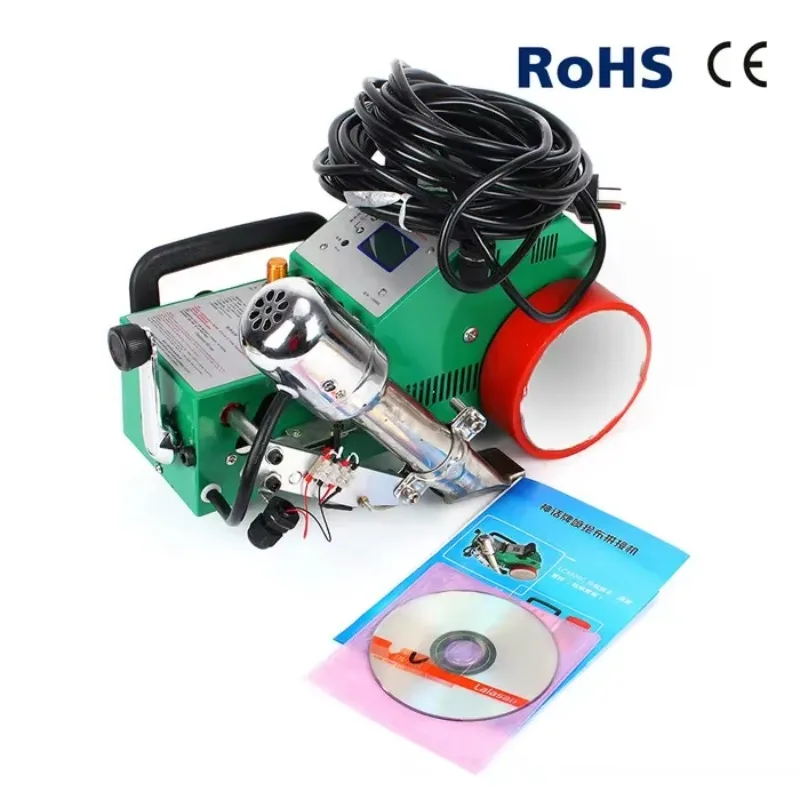 Small Size Portable Tarpaulin Plastic Pvc Flex Banner Heat Hot air Seam Welder Welding Machine