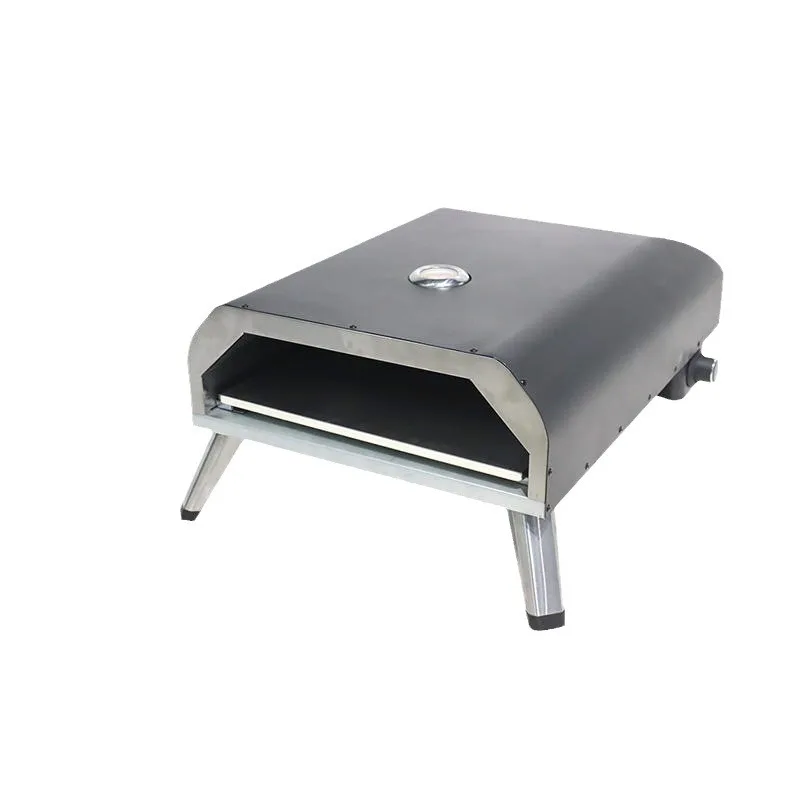 16-Inch gas pizza oven, portable commercial stainless steel outdoor kitchen pizza oven