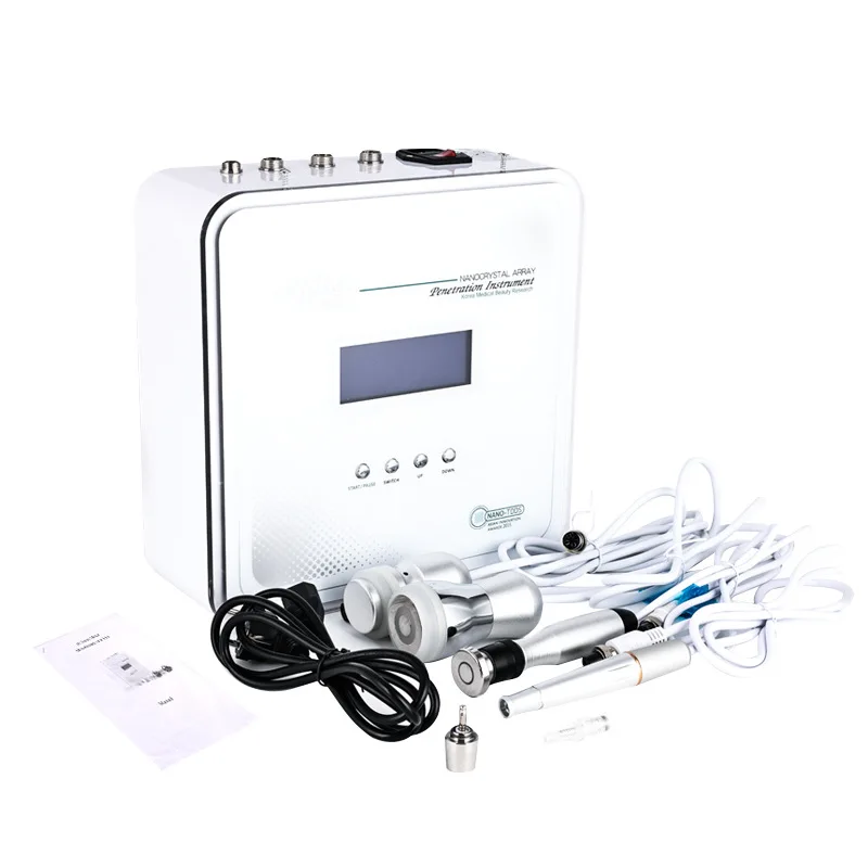 4 in 1 Mesotherapy RF Lifting Cooling Therapy BIO Micro Current Dermapen System Electroporation Salon Spa Facial Beauty Machine