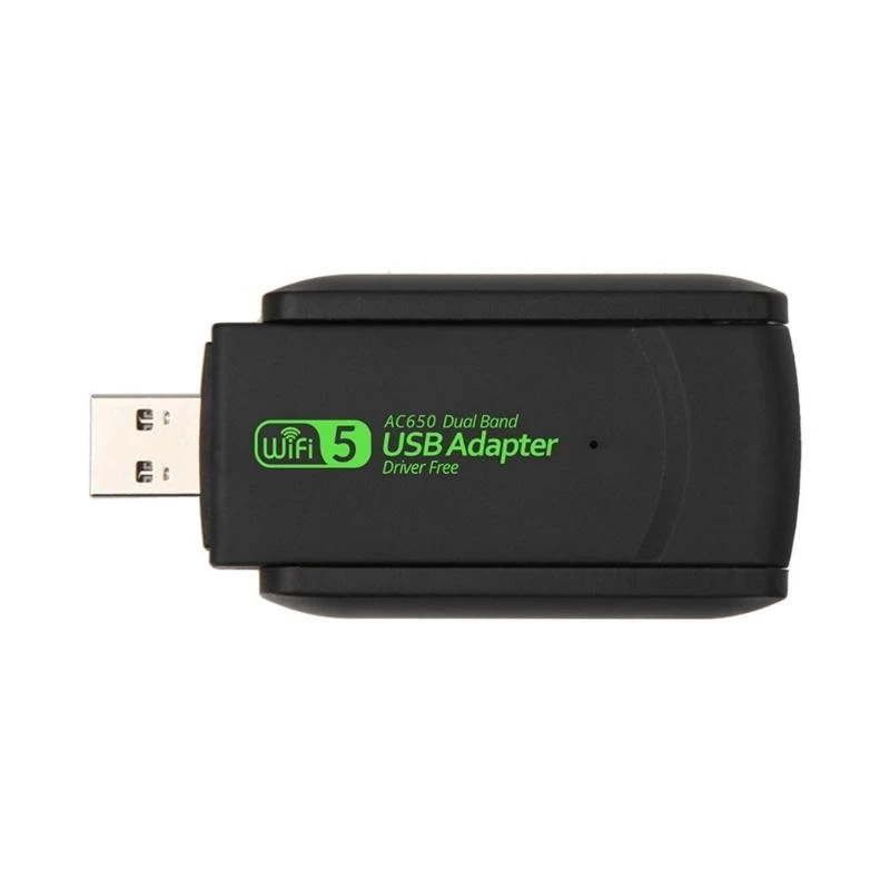 Y5LB Powerful WiFi Card Wireless USB WiFi Adapters Long Distances Mini WiFi Dongles 2.4GHz & 5.8GHz Double Band