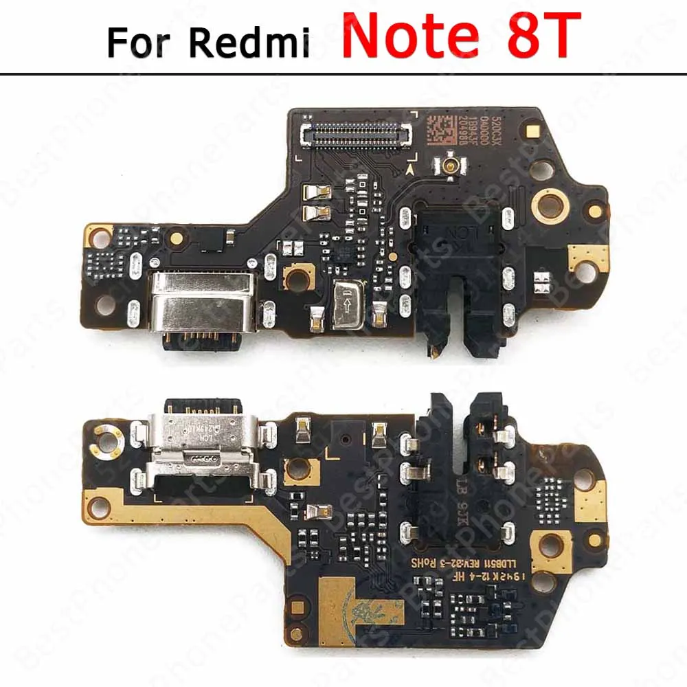 Charge Board For Xiaomi Redmi Note 11 10 10S 9 9S 9T 8 8T 7 Pro Charging Port Usb Connector Pcb Dock Socket Spare Parts