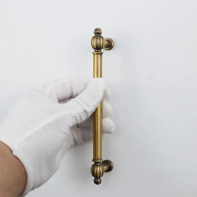 French-style Vintage Brass Handles For Wardrobe Doors Drawers Cabinets Shoe Cabinets And Furniture In Antique Bronze Color