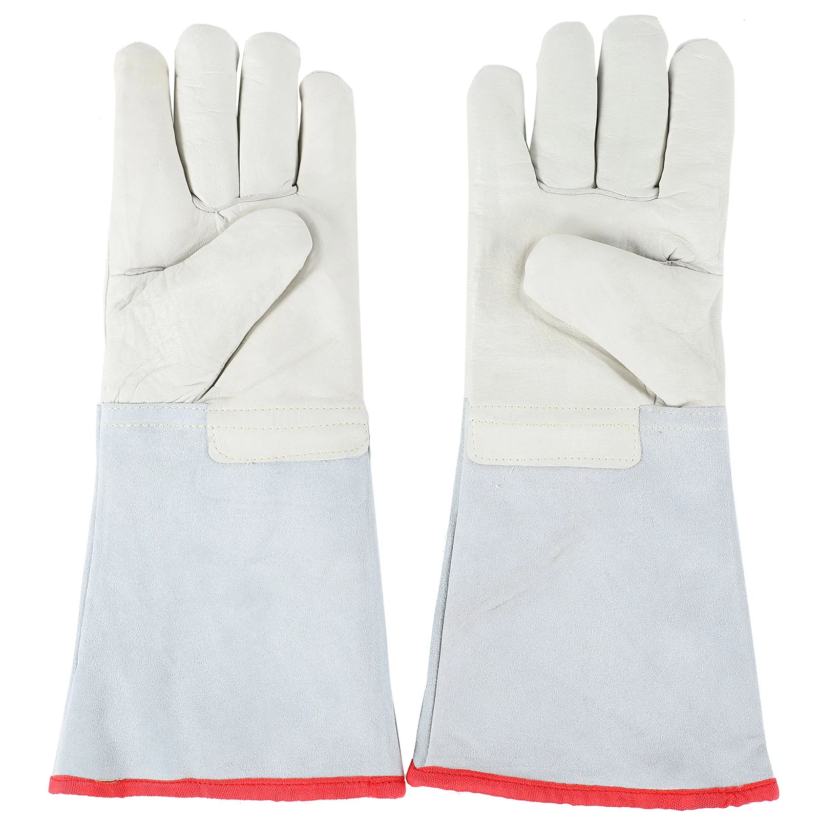 Protective Glove Waterproof Wear Resistance Ergonomic Design Layer Cowhide Cryogenic Glove for Liquid Nitrogen Air Environment