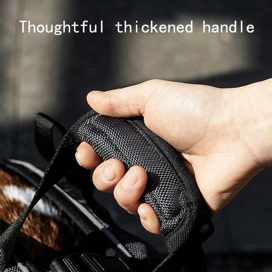 Tragbarer Hunderucksack für Hunde, Umhängetasche mit Schultergurt für kleine Hunde und Katzen, Tragetasche