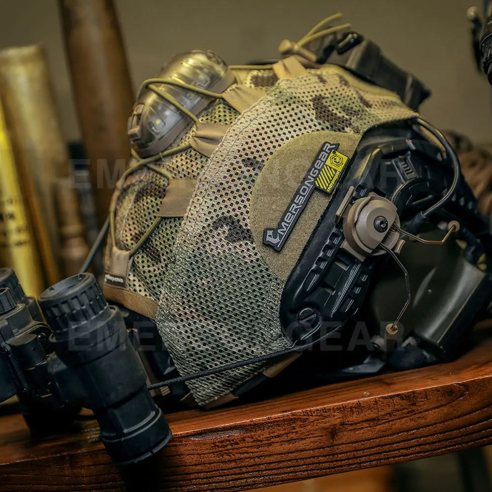 ايمرسونجير ل AG نمط OPS-CORE غطاء خوذة سريعة الصيد الألوان التنزه القتالية التمويه النايلون التكتيكية EM9560 11.11 المبيعات