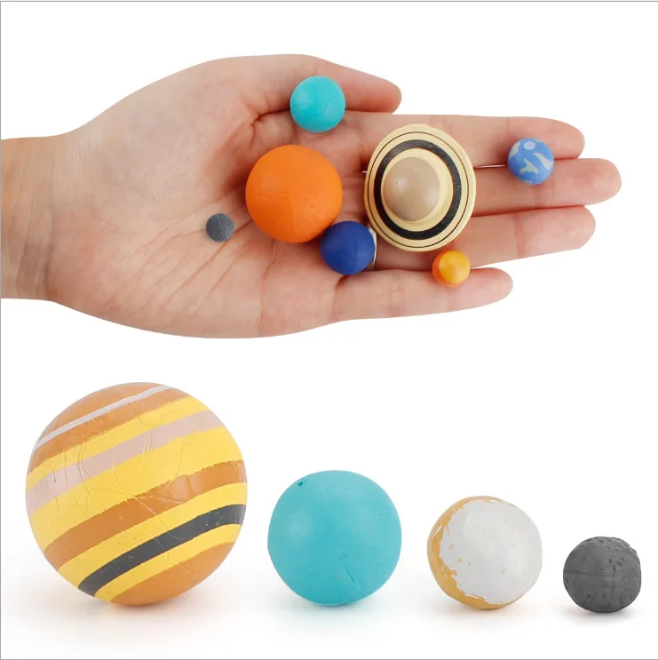 Children's Simulation The Solar System Plastic Cosmic Planet Primitive Man Ape Man Evolutionary History Stage Science Toys