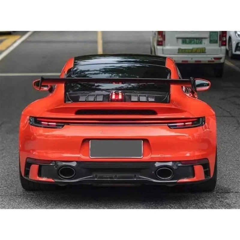 

For 911 992 Upgrade GT3 Carbon Fiber Rear Trunk Spoiler Body Kit