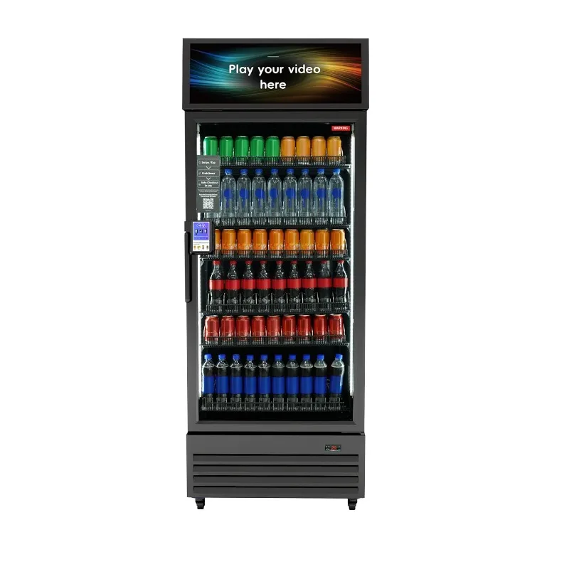 Customized Smart Open-Front Vending Machine -420-Capacity Max Professional Series,  for High-Traffic Locations
