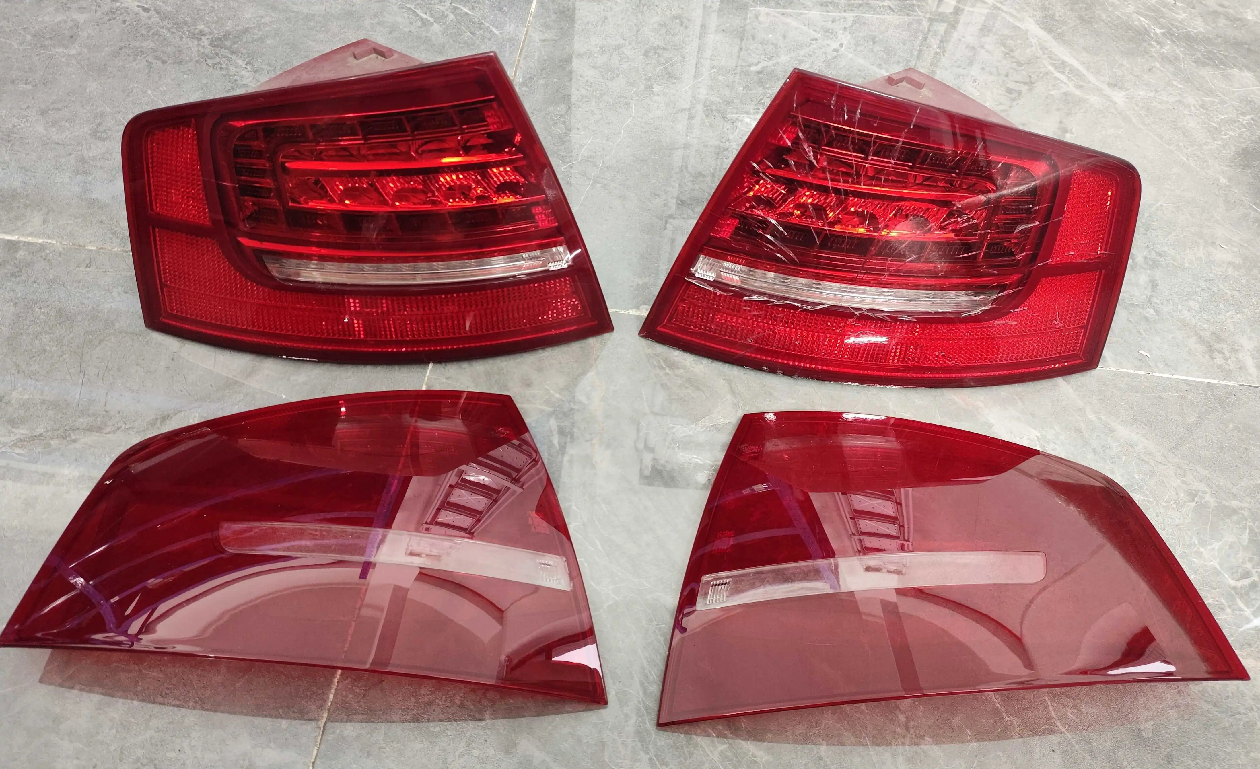 Car Rear Lamp Shade Tail Light Talilight cover For Audi A8 D3