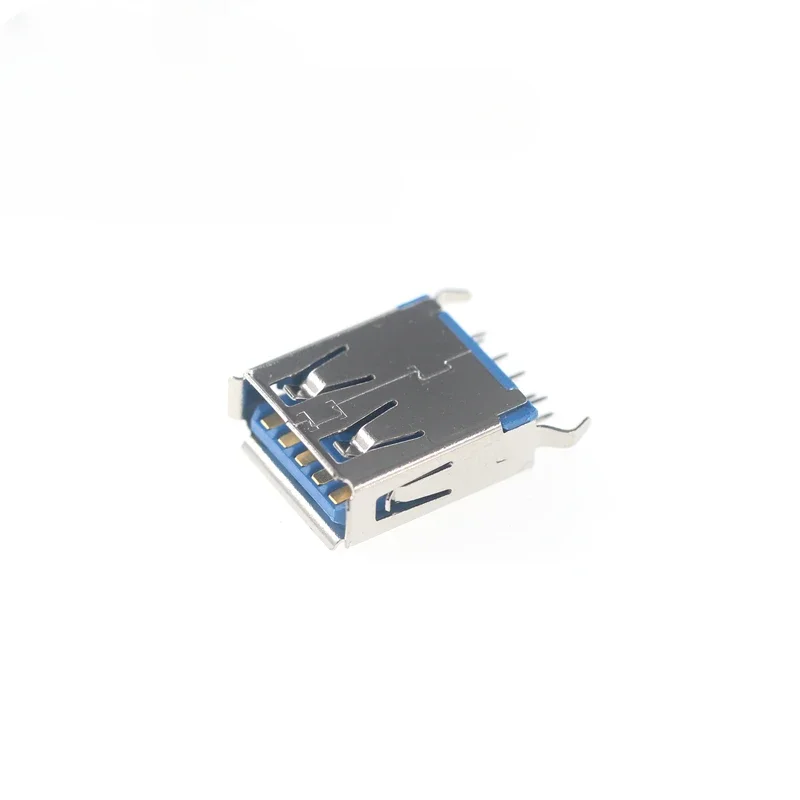 5PCS USB 3.0 TYPE-A female connector PCB Mount Socket 180 degrees usb Vertical line