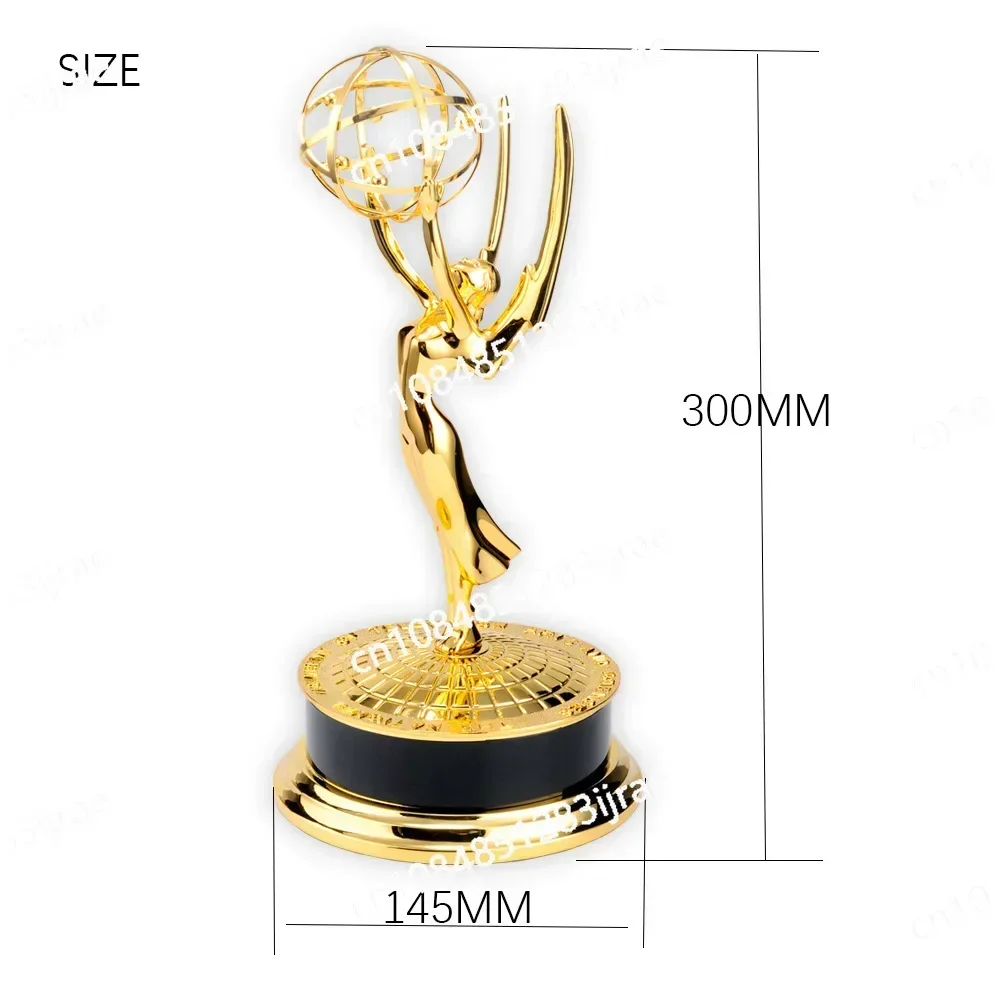 

Creative Alloy Trophy Metal Seat Customized Emmy Award Competition Trophy Enterprise Award Trophy