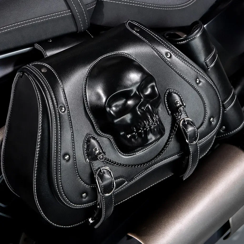 Locomotive Side Motorcycle Rider Kit Saddle Bag
