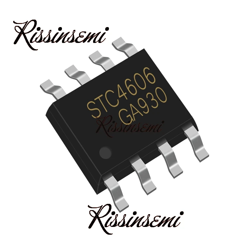 50PCS STC4606 4606 SOP-8 -6.9A -30V MOSFET New in Stock