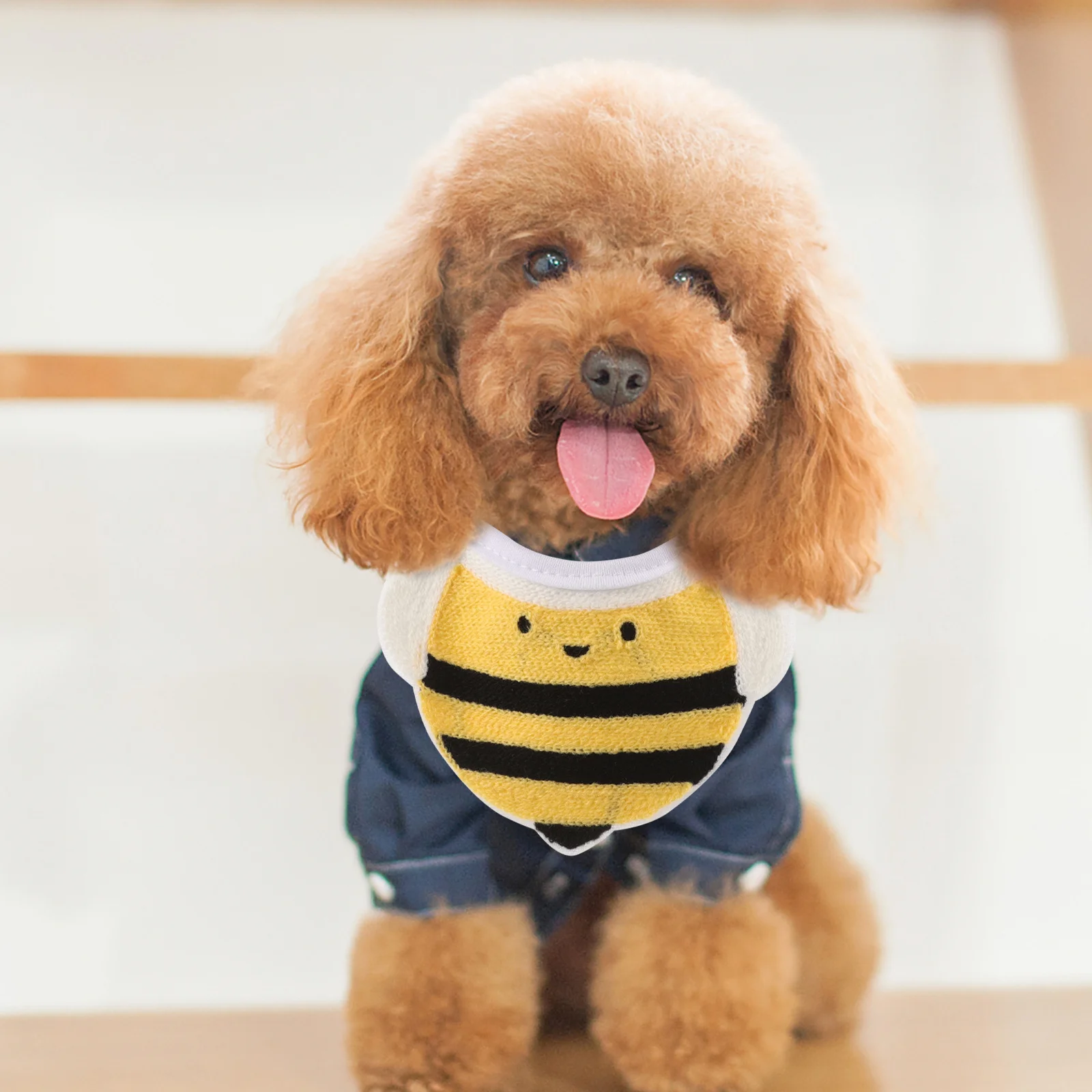 

2Pcs Puppy Scarf Bibs Stylish Flower Pet Bandana for Dogs Small Breeds Comfortable Secure Fit for Any Occasion