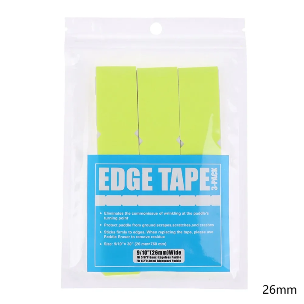3PCS TPU Pickleball Racket Edge Strip Protector High Fit Shock Absorption Pickleball Racket Frame Protective Tape High Elastic