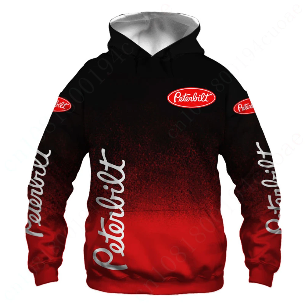 

Peterbilt Sweatshirt Casual Hoodies For Men Women Harajuku Oversize Zip Hoodie 3D Pullover Top Anime Hoodies Unisex Clothing