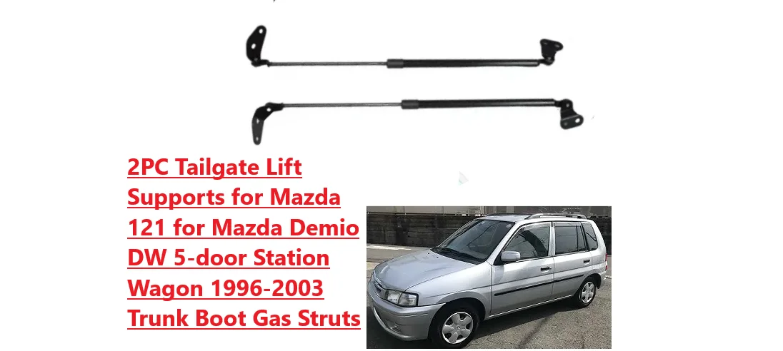 

2 шт. Амортизаторы багажника для Mazda 121 / Mazda Demio DW 5-дверный универсал 1996-2003, газовые пружины-демпферы для крышки багажника