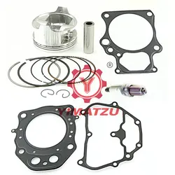 Yimatzu topteng anéis de pistão conjunto junta para honda trx 420 trx420 rancher fourtrax es 2007-2022 peças da motocicleta