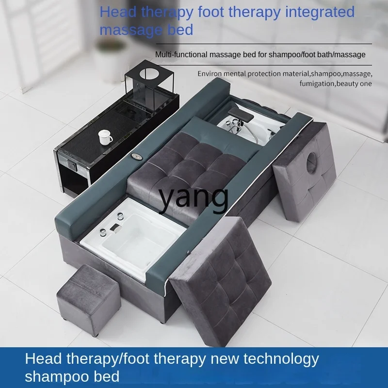 L'm'm Massage Couch Foot Massage Shop Shampoo Ear Cleaning Foot Massage Couch Electric Foot Bath Sofa