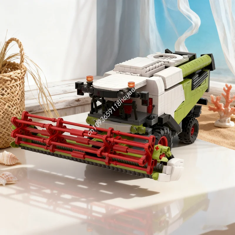 

1218pcs MOC Claas Lexion City Farmed Model Building Blocks Construction DIY Toys Creative Christmas Gifts Idea Kids Birthday