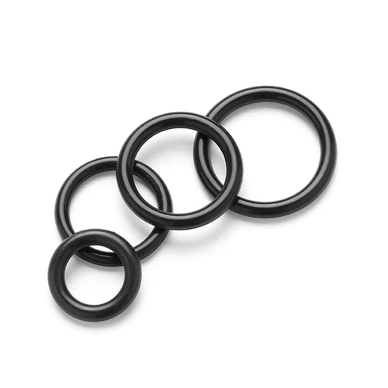 100pcs 1mm Thickness NBR O-ring Seals Gasket 25/27/28/33/35/40/43*50/52/55/64mm OD Nitrile Rubber Oil Resistance O Rings Seals