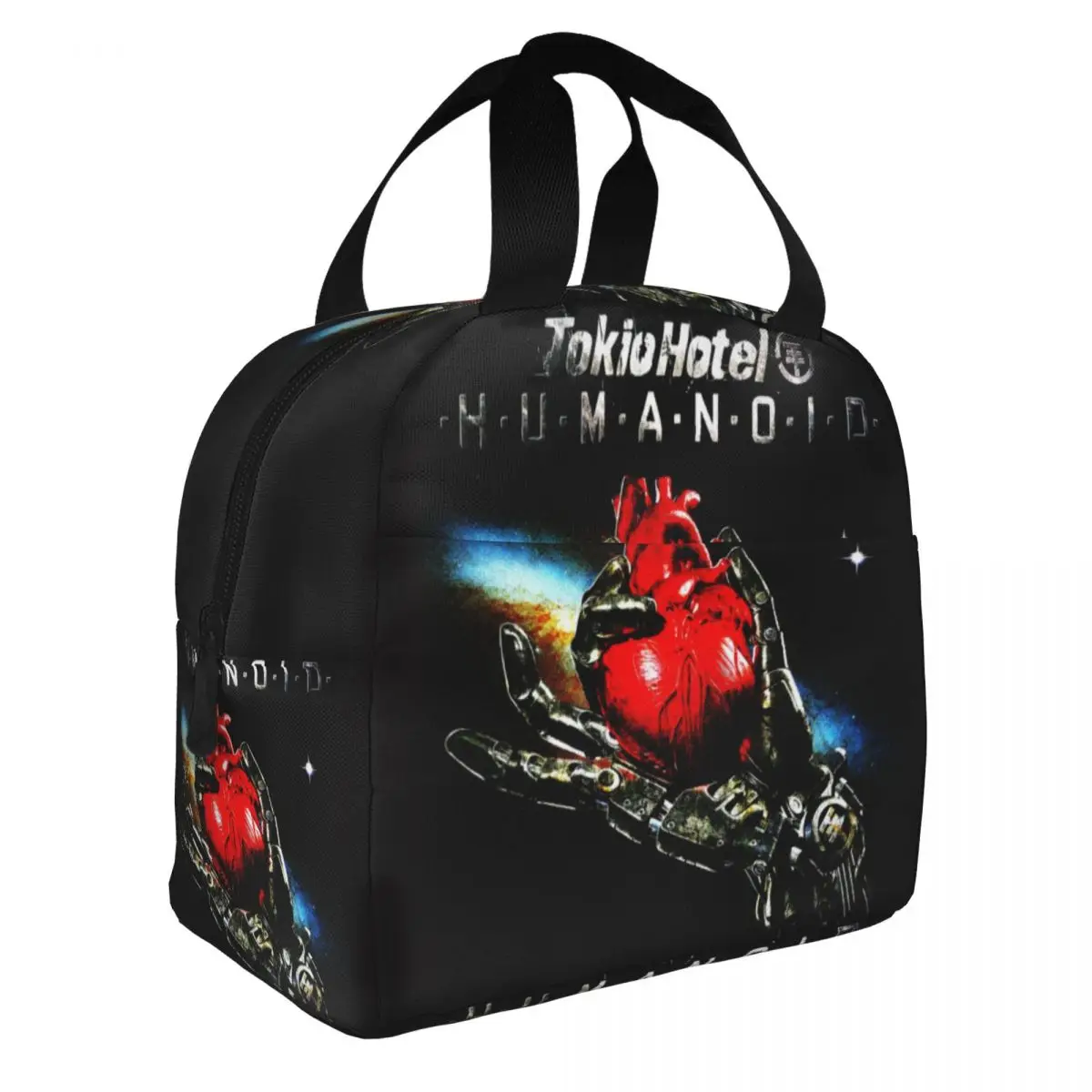 Tokio Hotels Heavy Metal Pop Rock Lunch Bag Women Warm Cooler Insulated Lunch Box for Office