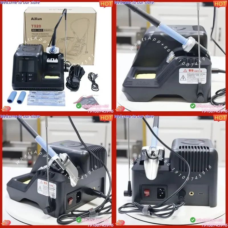 2026 T320 Precision Integrated Smart Soldering Station Curve Welding Mode Sleep Protection Precision Electronic Assembly