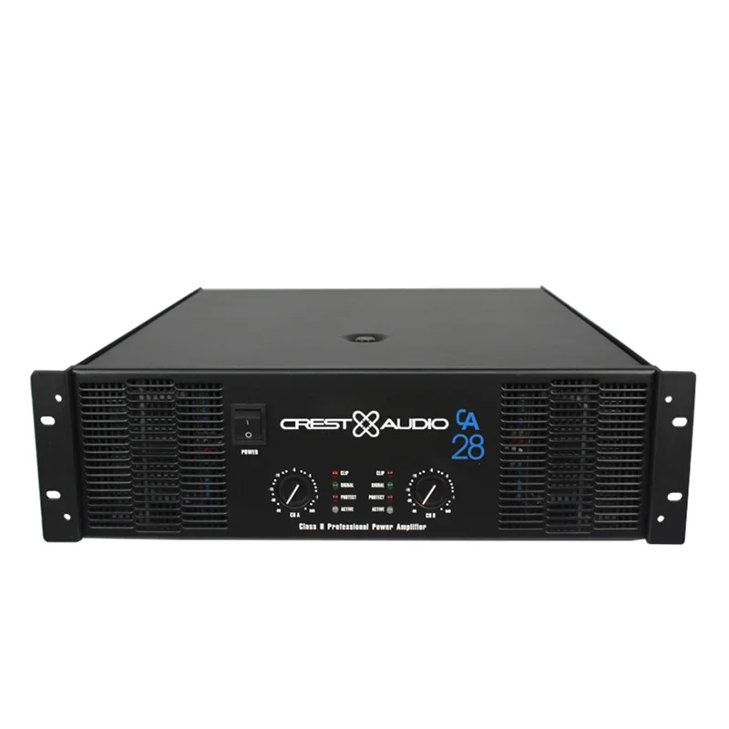 CA28 Professional Power Amplifier Pure Power Amp 2 Channels (3u) KTV/Stage/Home Entertainment KTV 8Ohm 1600W*2/3200W*2