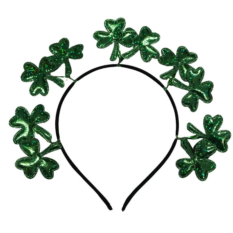 

Shamrock Headband Patricks Day Headgear Leprechaun for Festival Party 066C