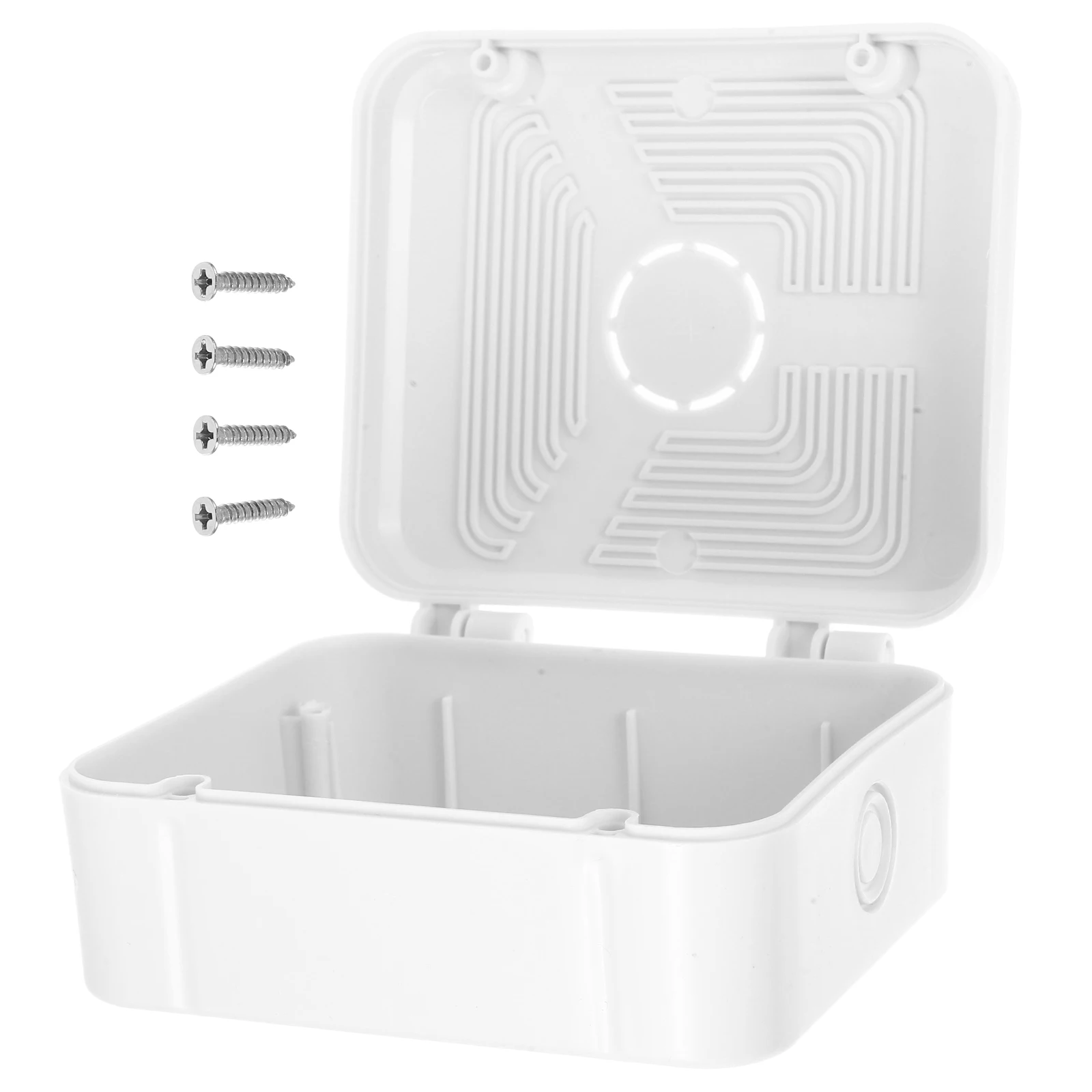 

Waterproof Junction Box Weatherproof Outdoor Enclosure for Security Camera Cable Protection IP66 Rated Plastic for CCTV