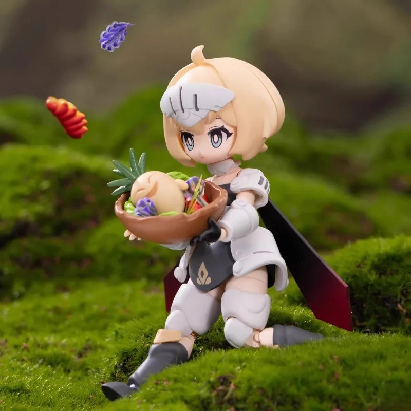 الشكل هدية لعبة Isekai مجلة السفر رينيلي براون المبتدئ المحارب Q-نسخة Mecha فتاة التجمع نموذج مفصلية عمل الشكل