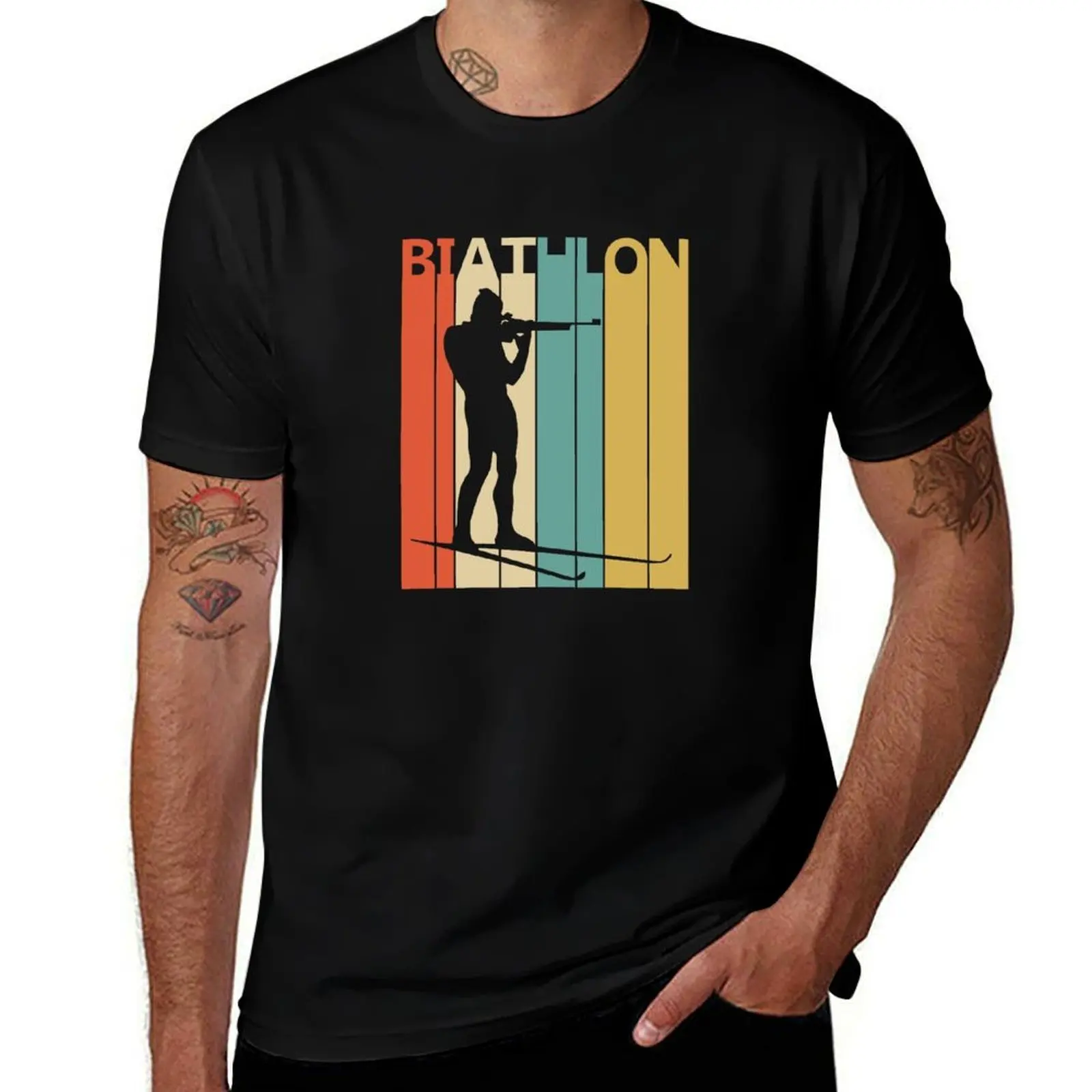 

Vintage Biathlon Gift T-Shirt croswit shirt man shirts graphic funny gifts mens plain t shirts