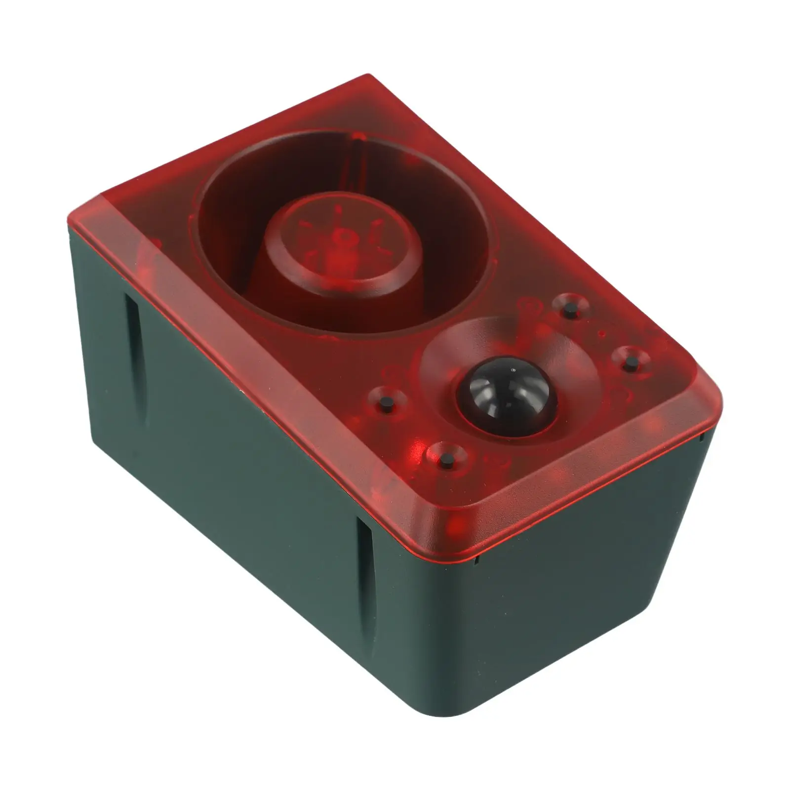 1pc allarme sensore di movimento esterno solare per laghetto agricolo frutteto rilevamento a infrarossi suono luce allarme luce accessori per utensili elettrici