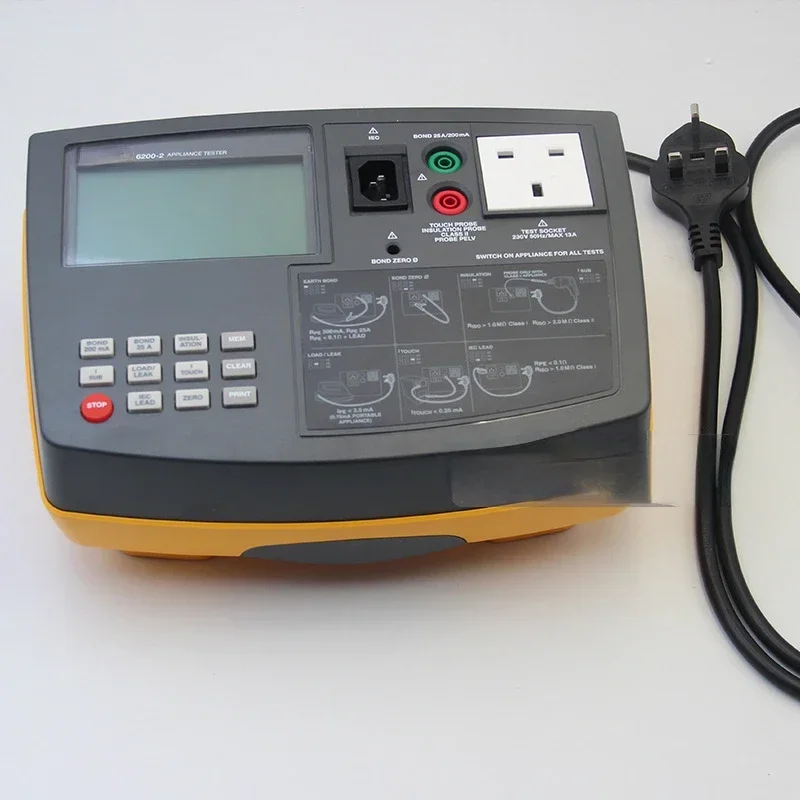 6200-2 Safety Tester FLUKE 6200-2 Safety Equipment Tester F6500-2