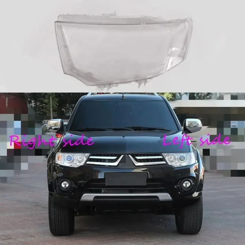 

For Mitsubishi Pajero Sport 2013 2014 2015 Car Headlamp Lens Replacement Headlight Shell Cover Headlight Glass