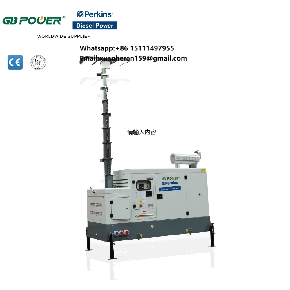 100KW to 500KW Trailer diesel Generator Portable With Mobile Silent Power Station